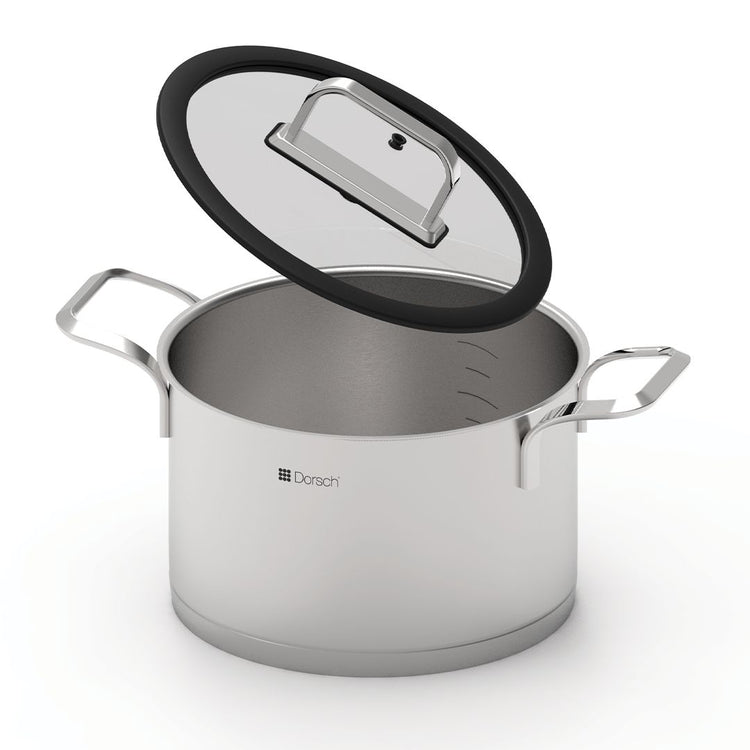 DORSCH 28cm Casserole + Lid Steel PRO 12L