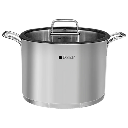 DORSCH 32cm Casserole + Lid Steel PRO 17L