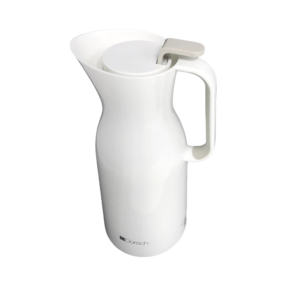 DORSCH Vacuum Jug 1.0L – White COFFEE & TEA