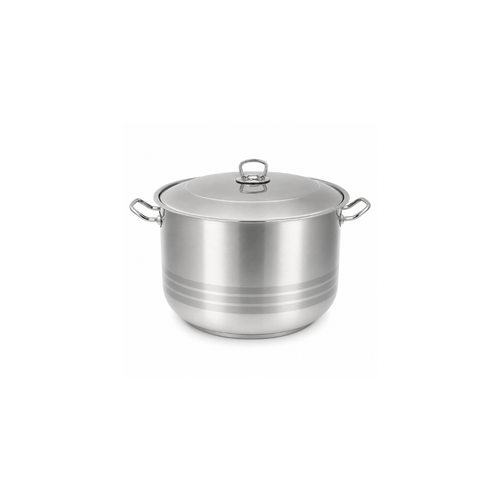 HASCEVHER steel pot, 20 litres, 20cm - silver