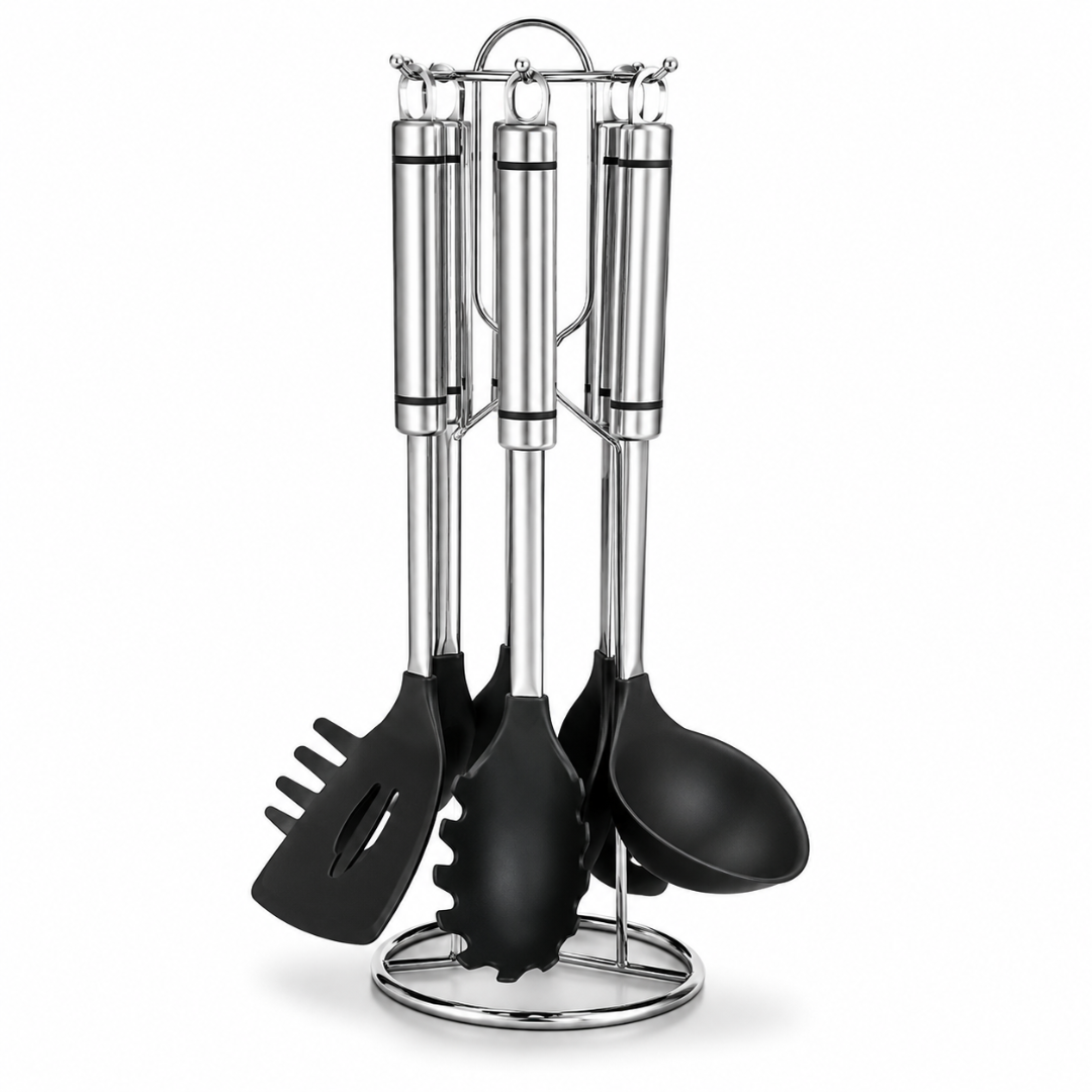 DORSCH 7 Pcs Utensils Set + Stand