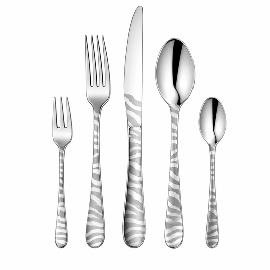 72-piece Safari Tableware Cutlery Set dh-01998