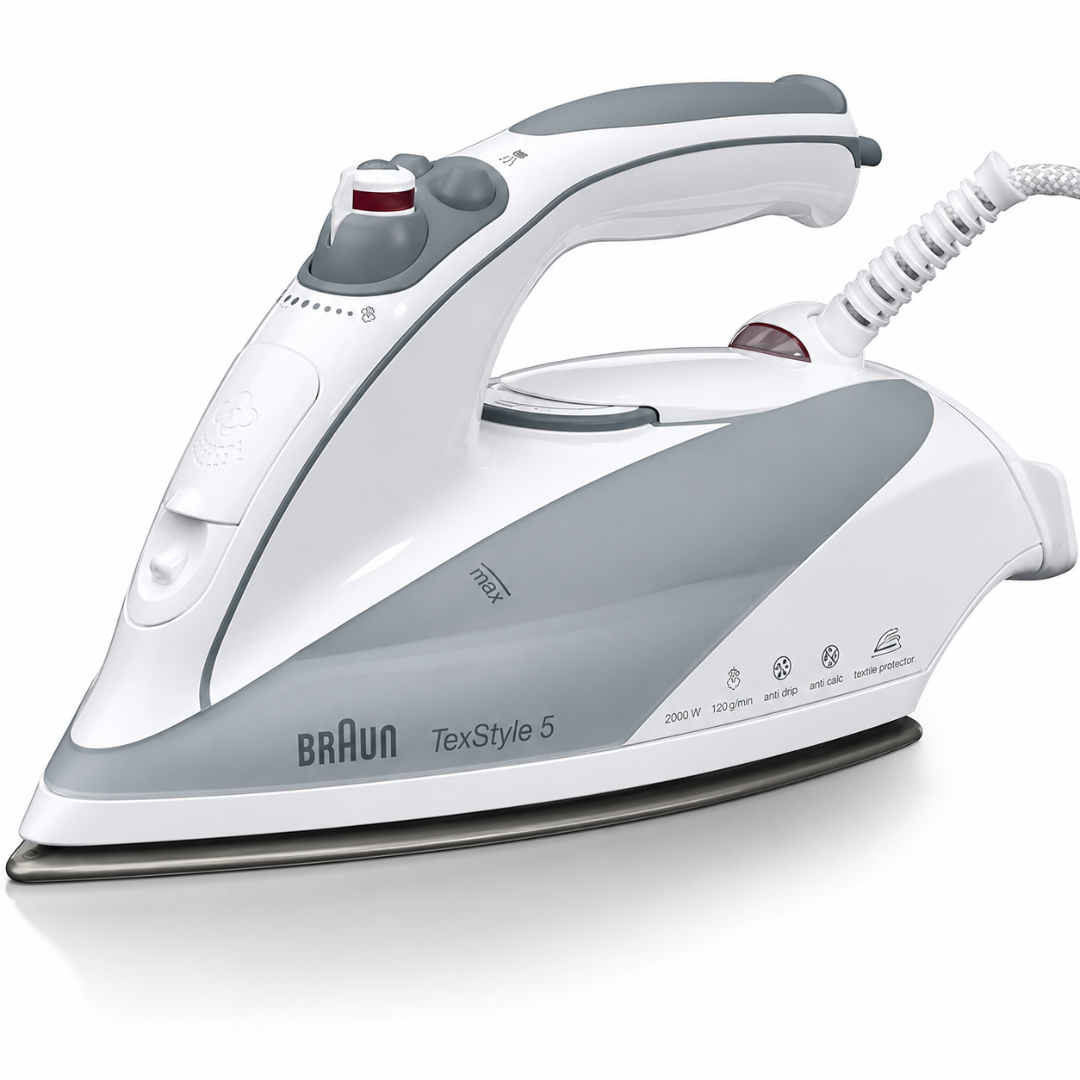 BRAUN STEAM IRON TEX STYLE 5 TS535TP