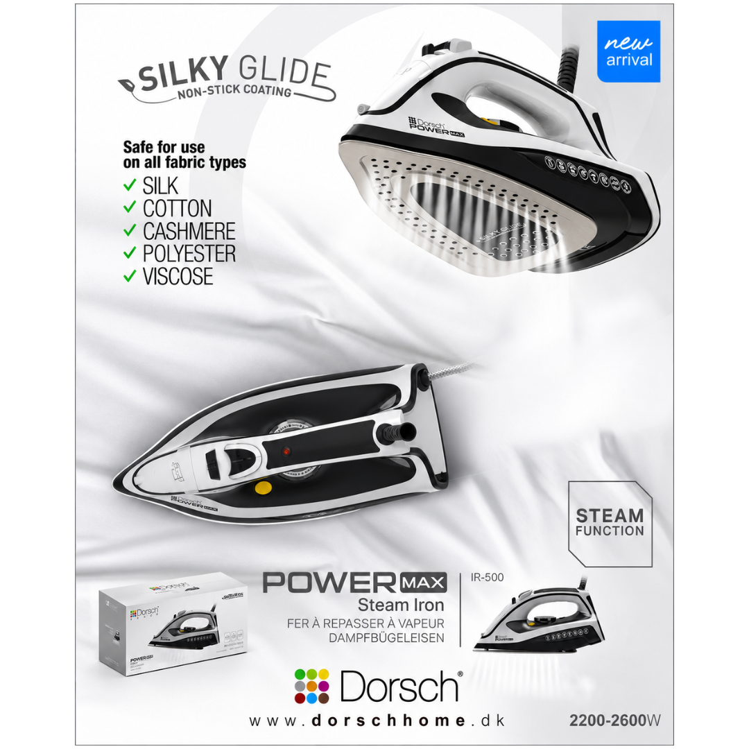 DORSCH Steam Iron POWERMAX