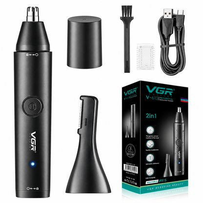 VGR PROFESSIONAL NOSE & HAIR TRIMMER