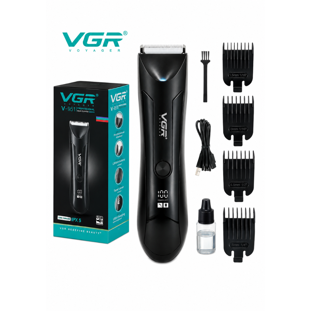 VGR PROFESSIONAL HAIR & BODY TRIMMER