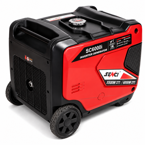 25 AMP SENCI Inverter Generator 6000 IA Gasoline