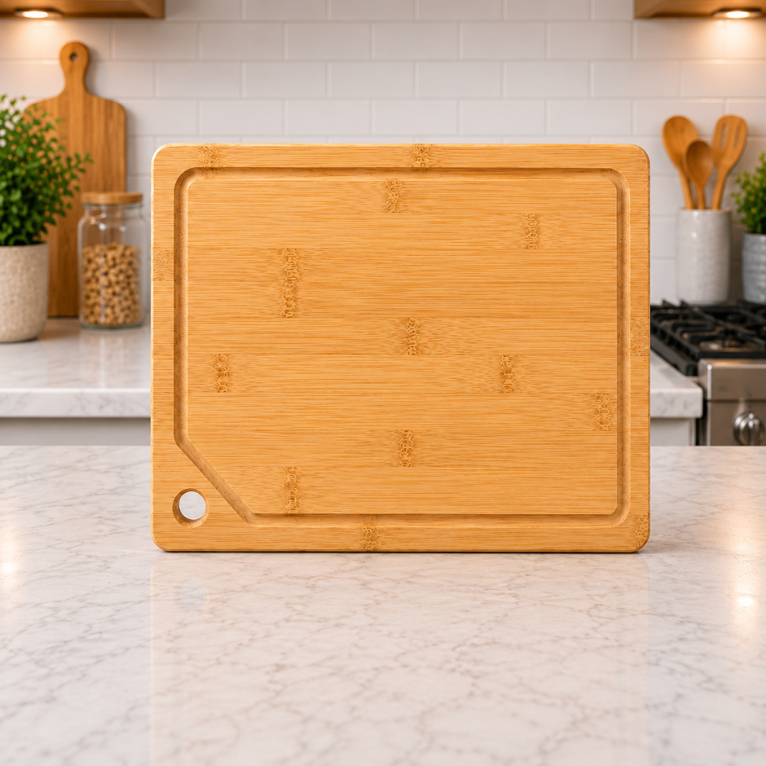 Bamboo Cutting Board with Juice Groove 35*25