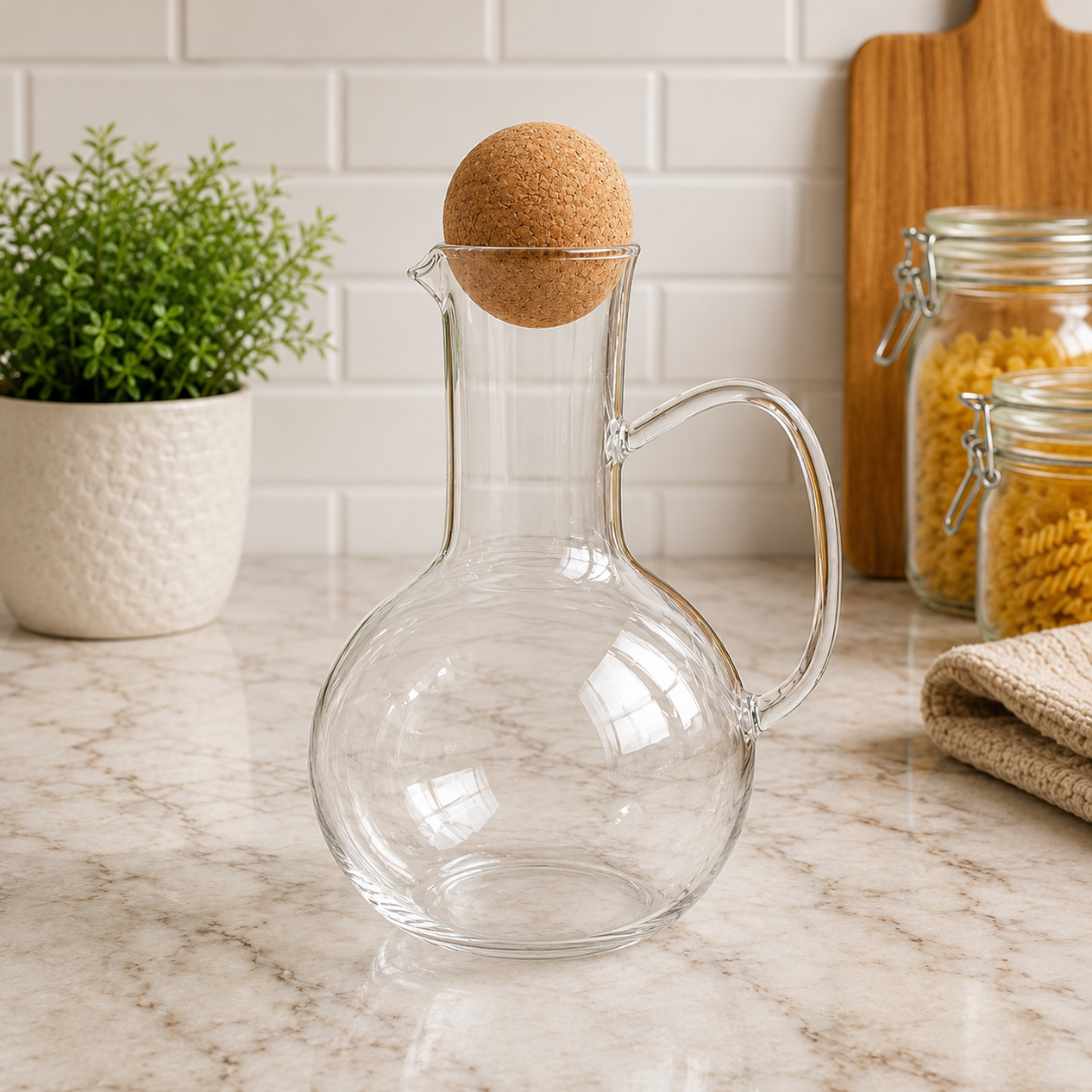 Oil & Vinegar Pouring Bottle – Modern Design 1500ml