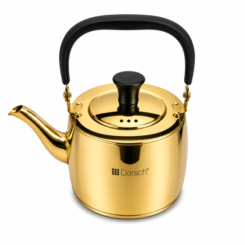 Dorsch Tea Kettle Gold 1 Liter DH-02931