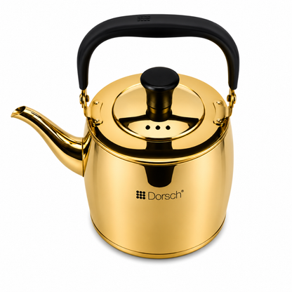 Dorsch Tea Kettle Gold  DH-02919