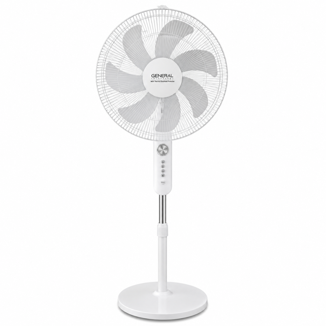General Technology Stand Fan 20" GTSF-1807W/B Silent