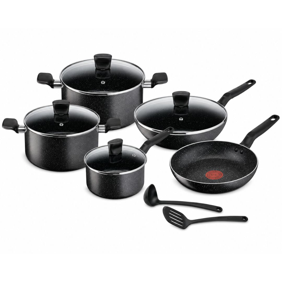 Tefal B491SB85 Dark Stone 11 pcs Set