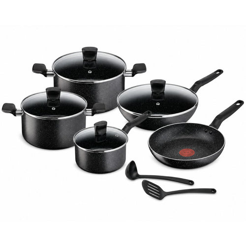 Tefal B491SB85 Dark Stone 11 pcs Set
