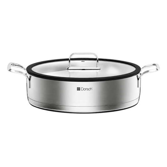 Dorsch Stainless Steel Low Casserole 32cm DH-03852