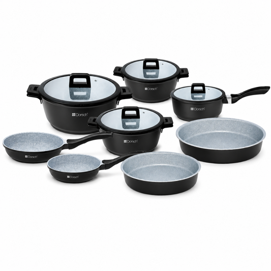 DORSCH Lifetime Ceramic Cookware Set – 8 pcs