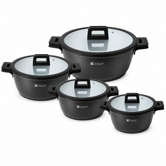 DORSCH Lifetime Ceramic Cookware Set – 4 pcs