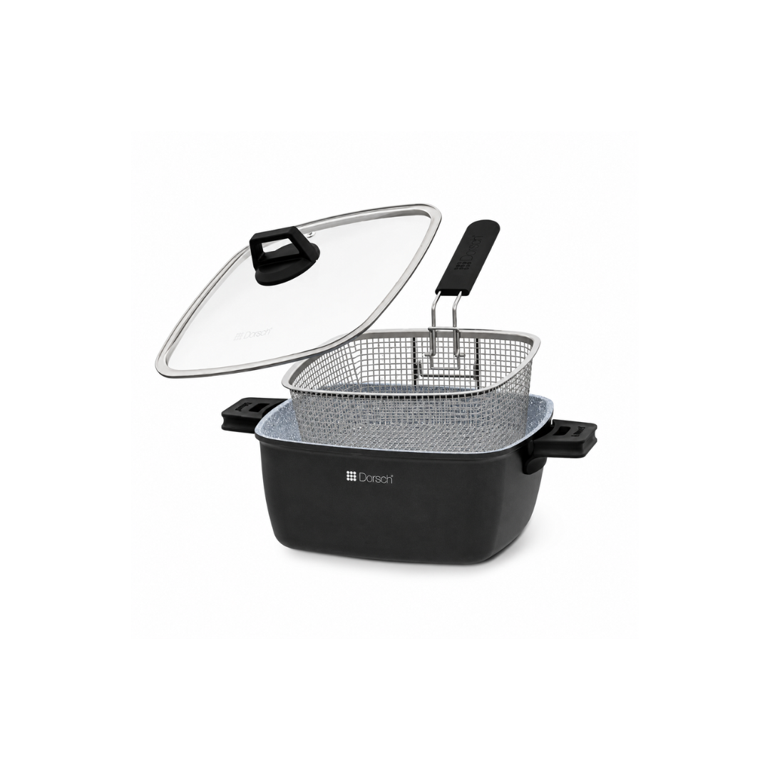 DORSCH Lifetime Granite Deep Fryer 28cm