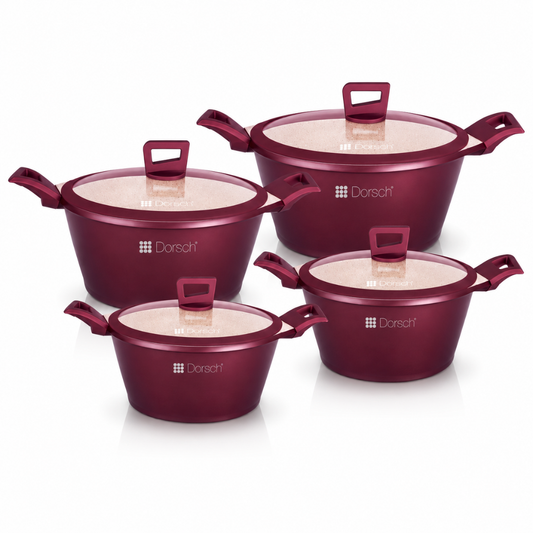 DORSCH Ceramic Premium Cookware Set – 4 pcs
