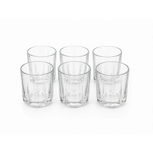 Classic Crystal-Style Glass Set (6 Pieces)