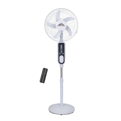 Nordic Breeze 16" Fan Lithium Rechargeable Led Usb with Remote