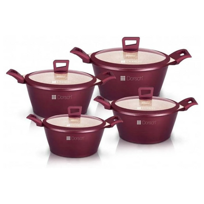 DORSCH Ceramic Premium Cookware Set – 4 pcs