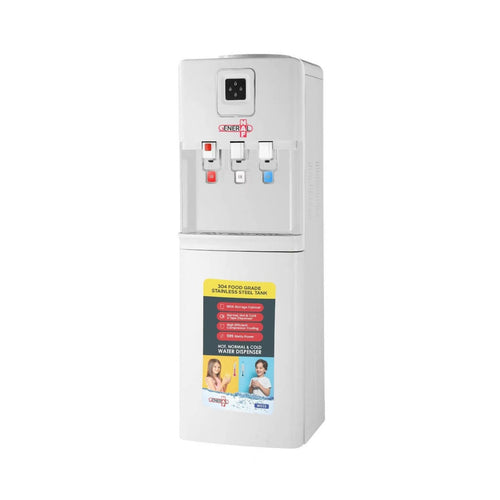 GENERAL NAF WATER DISPENSER HOT/COLD WATER 595w WD-33 WHITE