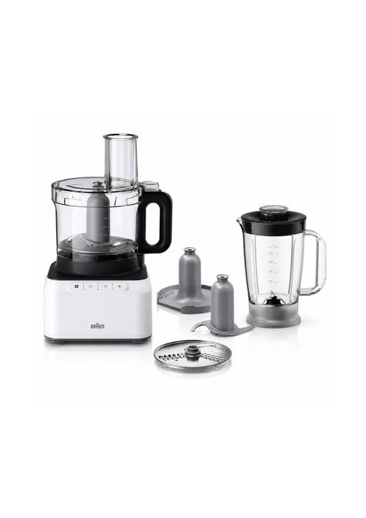 BRAUN FOOD PROCESSOR AND BLENDER FB3131WH