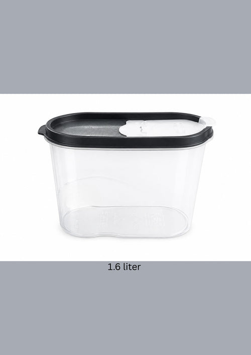 Plastic Pantry Container with Sealing Lid 1.6 liter