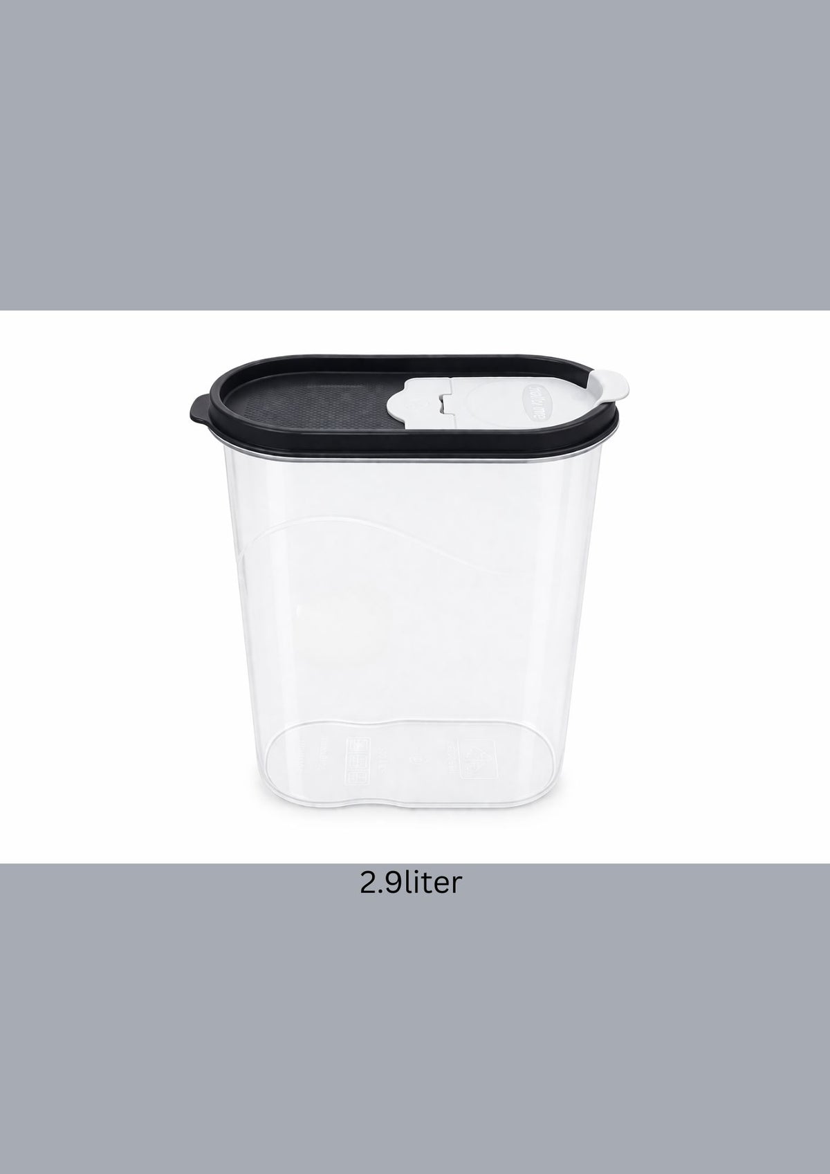 Plastic Pantry Container with Sealing Lid 2.9 liter