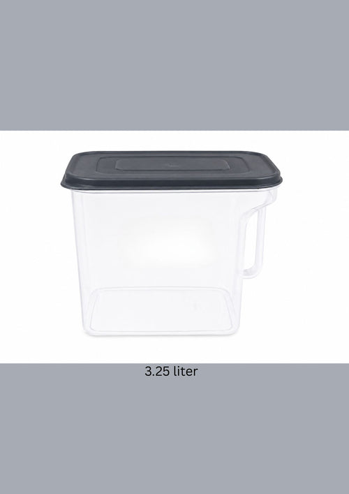 Plastic Food Storage Container with Lid 3.25 liter