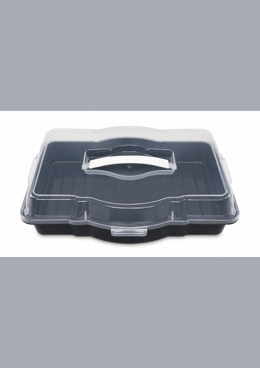 Rectangular Cake Carrier with Lid & Handle