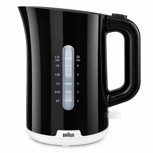 Braun Breakfast1 Water Kettle Black WK 1000