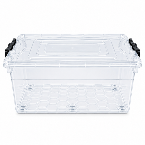 Plastic Storage Box with Lid