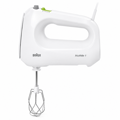 Braun MultiMix 1 Hand Mixer, White 400W - HM1010