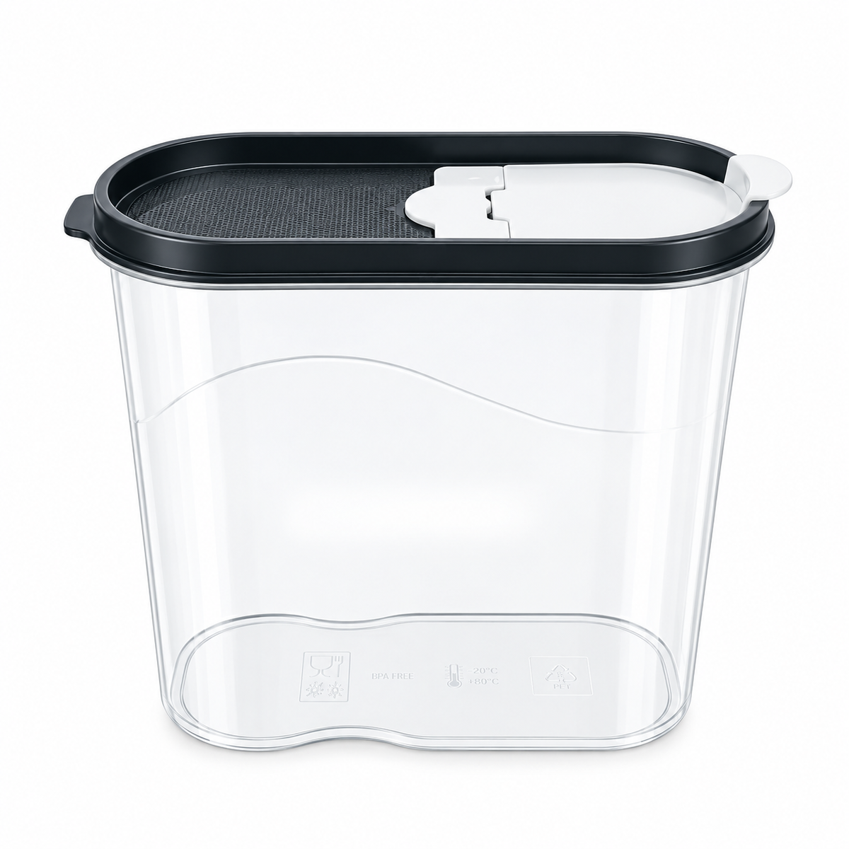 Plastic Pantry Container with Sealing Lid