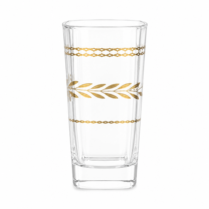 Classic Gold Rim Glass