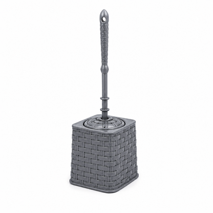 Modern Rattan Toilet Brush Holder