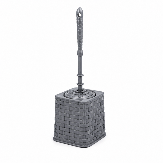 Modern Rattan Toilet Brush Holder