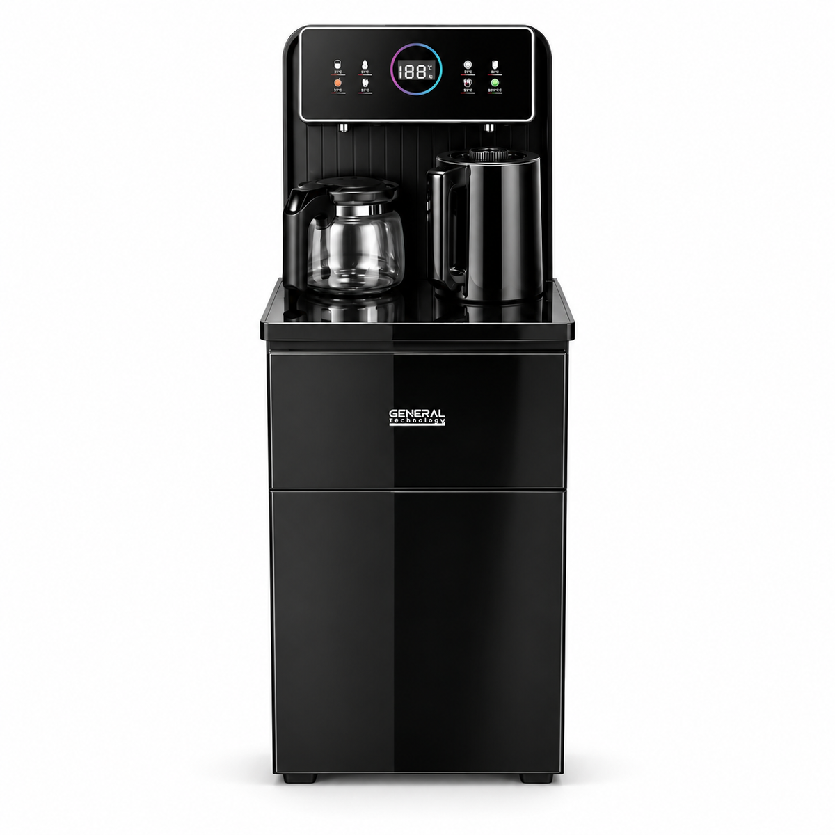 3 IN 1 WATER DISPENSER GENERAL TECHNOLOGY BLACK