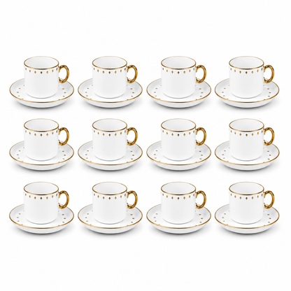 Elegant Coffee Cup & Saucer Set