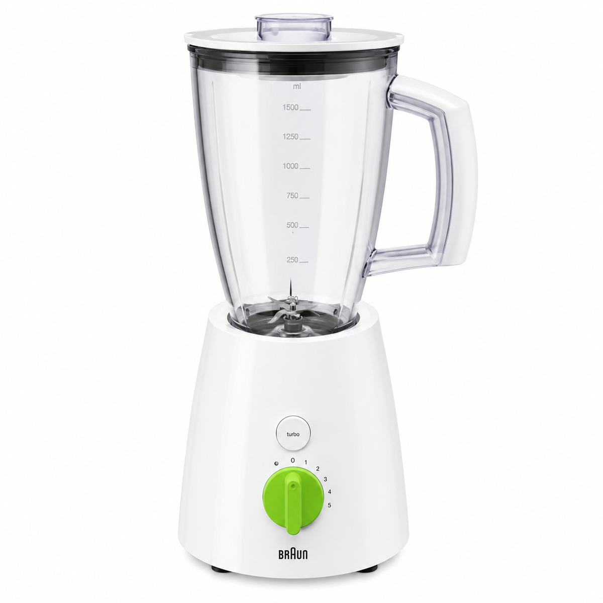 Braun 2L 800W White Plastic Jug White Blender