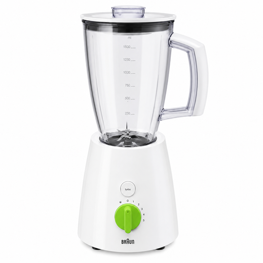 Braun 2L 800W White Plastic Jug White Blender