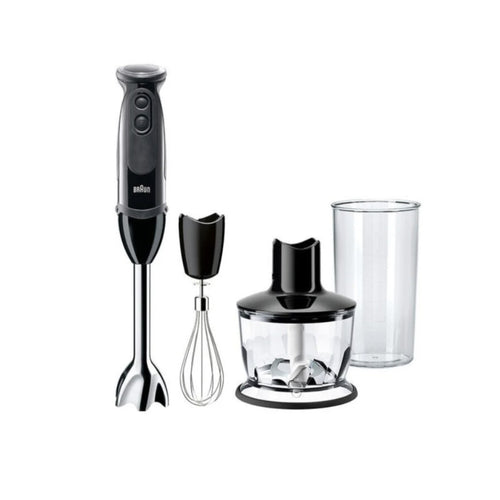 BRAUN HAND BLENDER + WHISK + CHOPPER MULTI QUICK 1000W