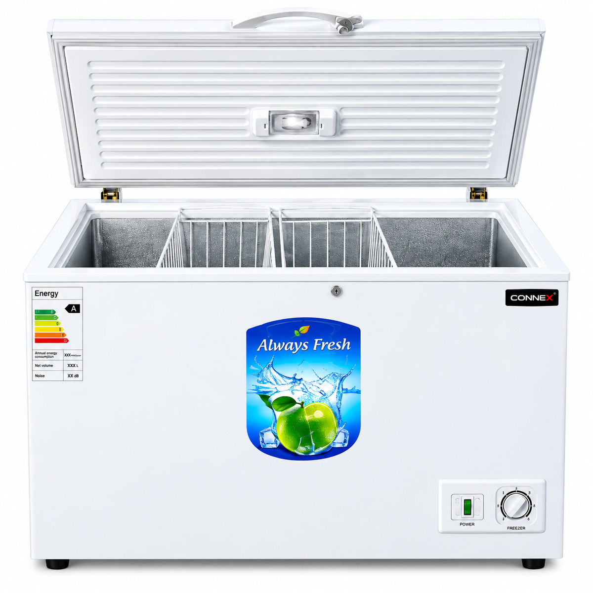 Concord Chest  Freezer FC1400   White