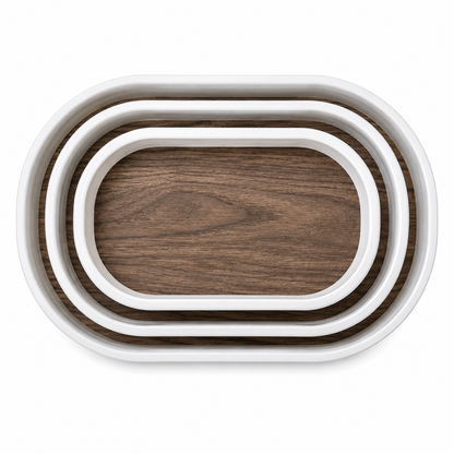 Premium Oval Tray Collection Set of 3