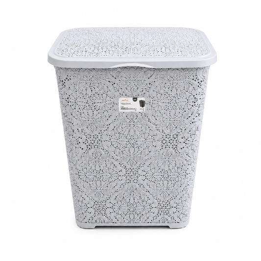 Elegant Lace Laundry Hamper