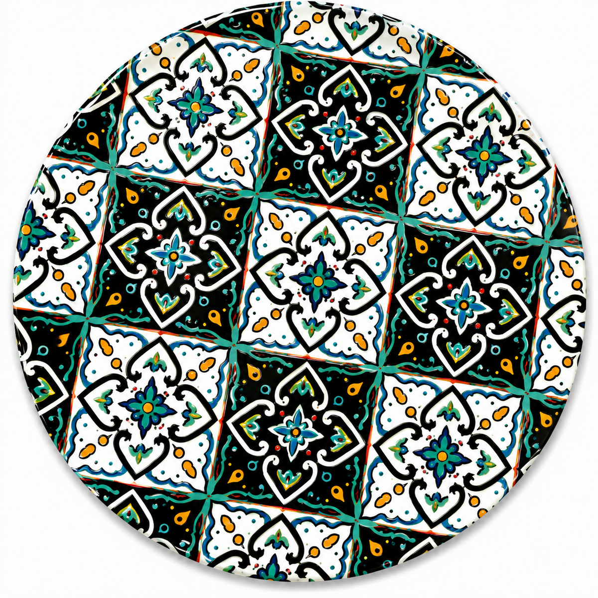 Mandala Style Drink Coasters