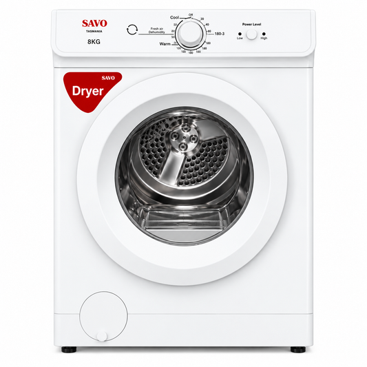 SAVO DRYER 8KG SVDR800S WHITE