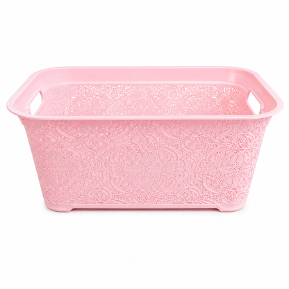 Luxury Lace Storage Basket